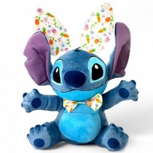 RARE NWT Disney's Lilo & Stitch Easter Bunny Ears Plush Stuffed Animal Doll 12"